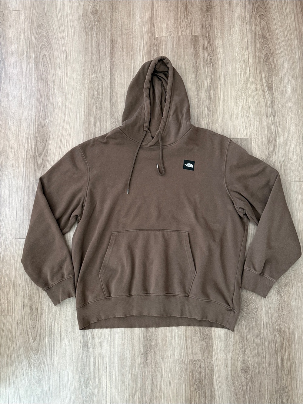 The North Face Men's Brown Hooded Pullover Sweatshirt
